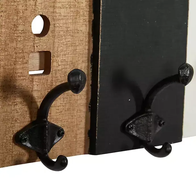 Best Kirklands Home Multicolor Wood Building Wall Hooks