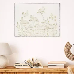 Outlet Kirklands Home Mushroom Forest Metal Wall Plaque
