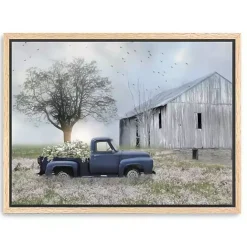 Hot Kirklands Home Must Have Flowers Framed Canvas Art Print