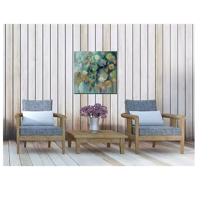 Hot Kirklands Home Mystic Pond Outdoor Canvas Art Print
