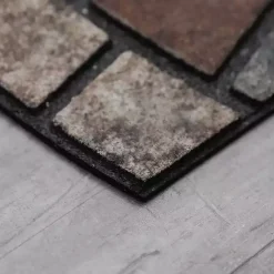 Discount Kirklands Home Mythos Stone Mosaic Slice Doormat