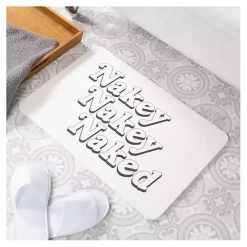 Clearance Kirklands Home Nakey Nakey Stone Bath Mat