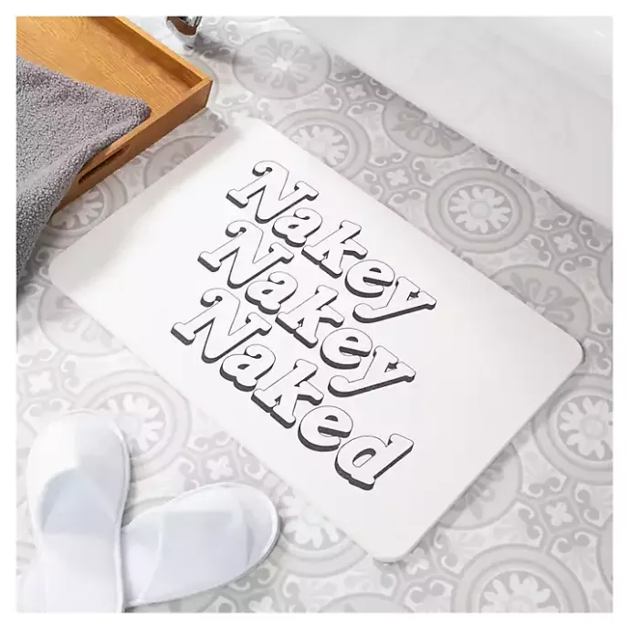 Clearance Kirklands Home Nakey Nakey Stone Bath Mat