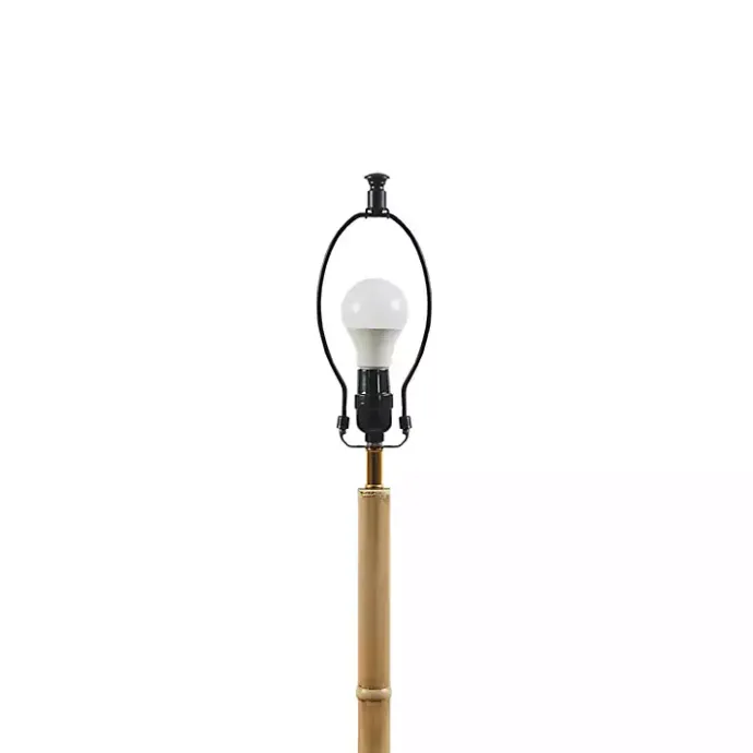Kirklands Home Nassau Bamboo Martha Stewart Floor Lamp Black
