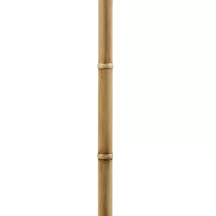 Kirklands Home Nassau Bamboo Martha Stewart Floor Lamp Black