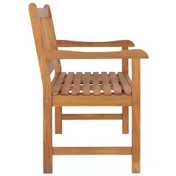 Online Kirklands Home Natural Acacia Wood Bench with Pop-Up Table Tan