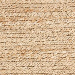 Kirklands Home Natural Bleach Jute Reversible Area Rug, 4x6 Tan