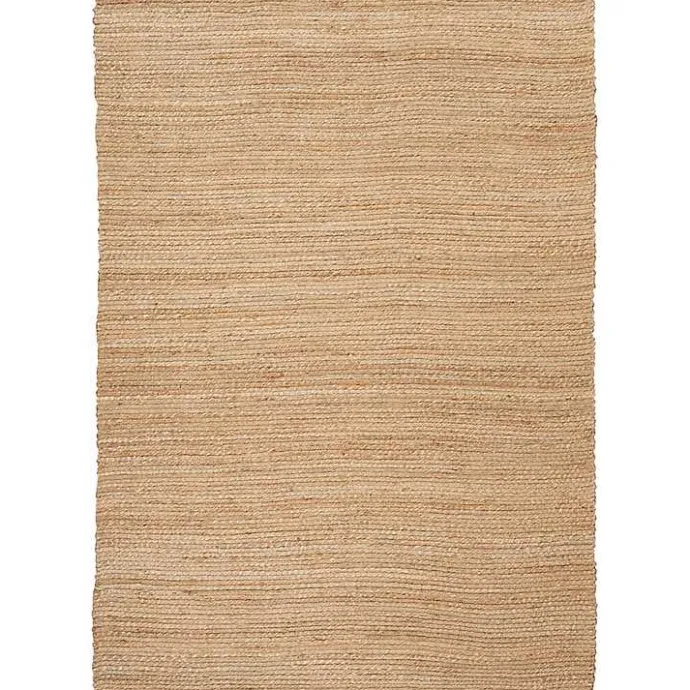 Online Kirklands Home Natural Bleach Jute Reversible Area Rug, 5x7 Tan