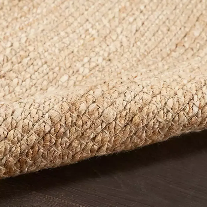 Online Kirklands Home Natural Bleach Jute Reversible Area Rug, 5x7 Tan