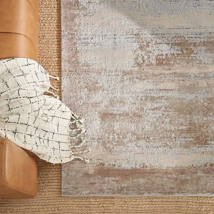 Online Kirklands Home Natural Bleach Jute Reversible Area Rug, 5x7 Tan
