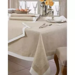 Clearance Kirklands Home Natural Double Layered Placemats, Set of 4 White