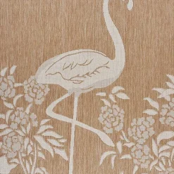 Outlet Kirklands Home Natural Flamingo Indoor/Outdoor Area Rug, 5x7