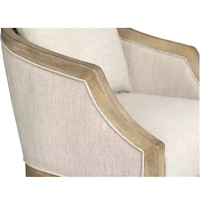 Outlet Kirklands Home Natural Hemp Martha Stewart Accent Chair Tan