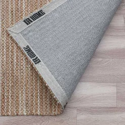 Sale Kirklands Home Natural Jute and Wool Woven Area Rug, 5x8 Brown