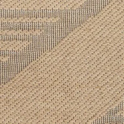 Discount Kirklands Home Natural Jute Woven Diamond Area Rug, 3x5