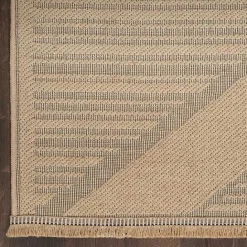 Discount Kirklands Home Natural Jute Woven Diamond Area Rug, 3x5