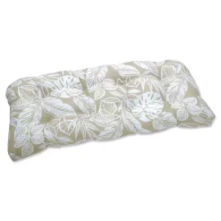 Best Kirklands Home Natural Leaves Loveseat Outdoor Cushion