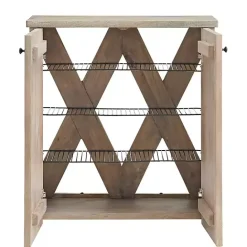 Outlet Kirklands Home Natural Mango Wood Shoe Cubbie