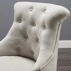 Hot Kirklands Home Natural Miller Tufted Office Chair Tan
