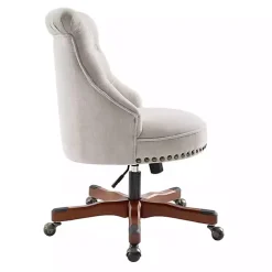 Hot Kirklands Home Natural Miller Tufted Office Chair Tan