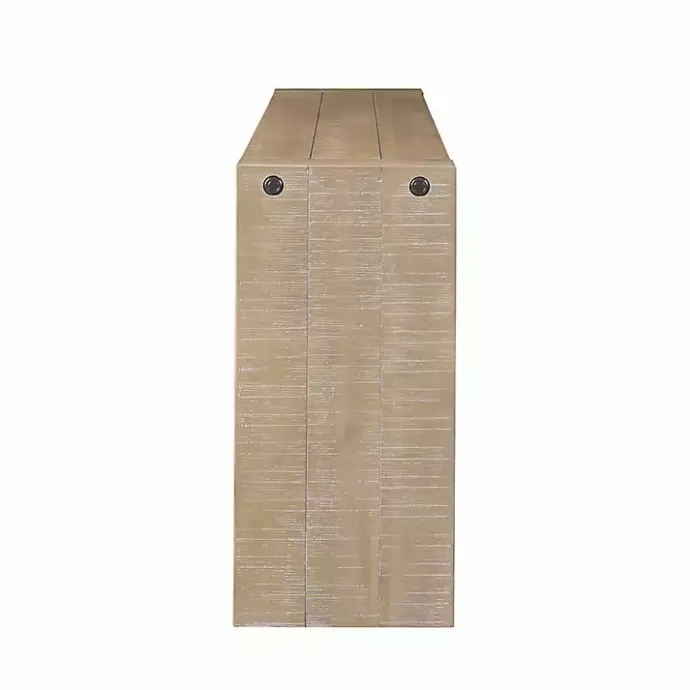Discount Kirklands Home Natural Monterey Console Table Tan