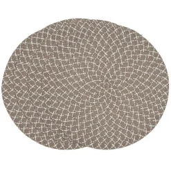 Online Kirklands Home Natural Paper Woven Placemats, Set of 4 Brown