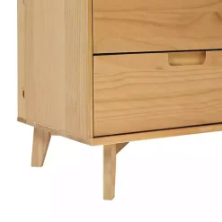 Sale Kirklands Home Natural Pine 6-Drawer Dresser Tan