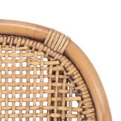 Discount Kirklands Home Natural Rattan Charlie Accent Chair White