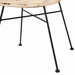 Online Kirklands Home Natural Rat Manhat Dining Chairs, Set of 2 Tan