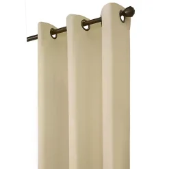 Online Kirklands Home Natural Room Darkening Curtain Panel Set, 63 in. Tan