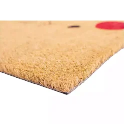 New Kirklands Home Natural Rudolph Coir and Vinyl Doormat, 29 in. Tan