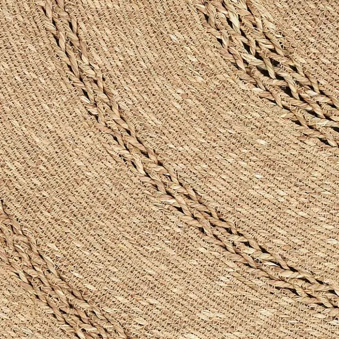 Sale Kirklands Home Natural Seagrass Indoor/Outdoor Area Rug, 3x3 Tan