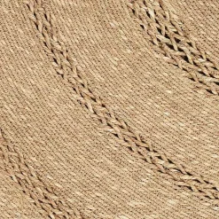 Hot Kirklands Home Natural Seagrass Indoor/Outdoor Area Rug, 4x4 Tan