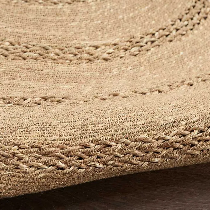 Hot Kirklands Home Natural Seagrass Indoor/Outdoor Area Rug, 5x5 Tan