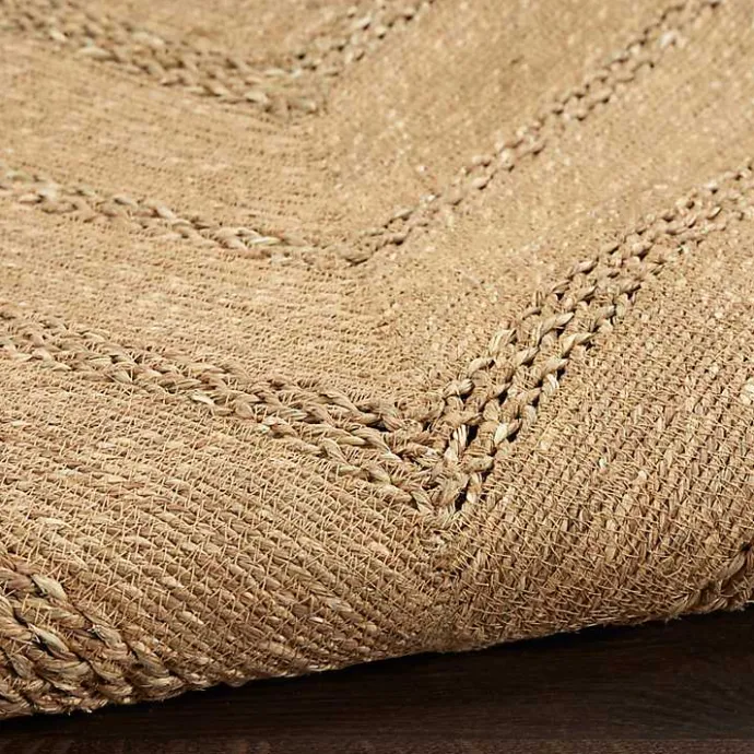 Kirklands Home Natural Seagrass Indoor/Outdoor Area Rug, 5x7 Tan