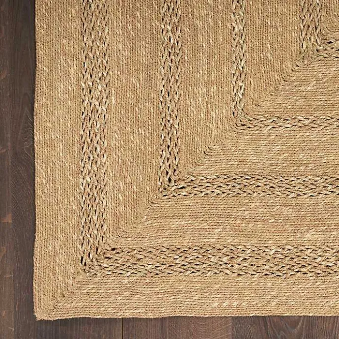 Kirklands Home Natural Seagrass Indoor/Outdoor Area Rug, 5x7 Tan