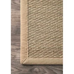 Hot Kirklands Home Natural Seagrass Percey Area Rug, 5x8 Tan