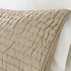 Sale Kirklands Home Natural Serene Quilted 3-pc. King Coverlet Set Tan