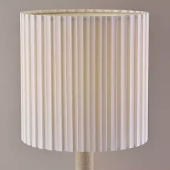 Kirklands Home Natural Stone Ring Ellie Table Lamp Brown
