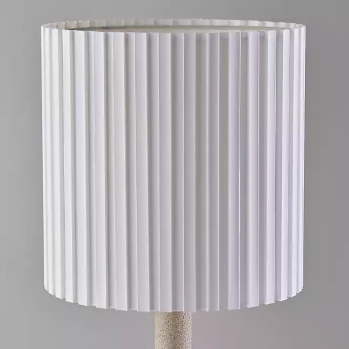Kirklands Home Natural Stone Ring Ellie Table Lamp Brown