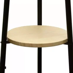 Online Kirklands Home Natural 3-Tier Tripod Floor Lamp
