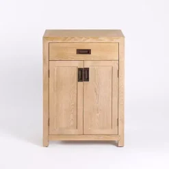 Best Kirklands Home Natural Wood Closed Modular Cabinet Tan