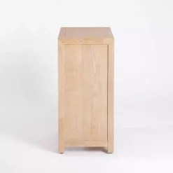 Best Kirklands Home Natural Wood Closed Modular Cabinet Tan