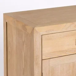 Best Kirklands Home Natural Wood Closed Modular Cabinet Tan
