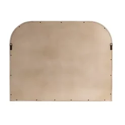 Online Kirklands Home Natural Wood Frame Arch Wall Mirror Tan