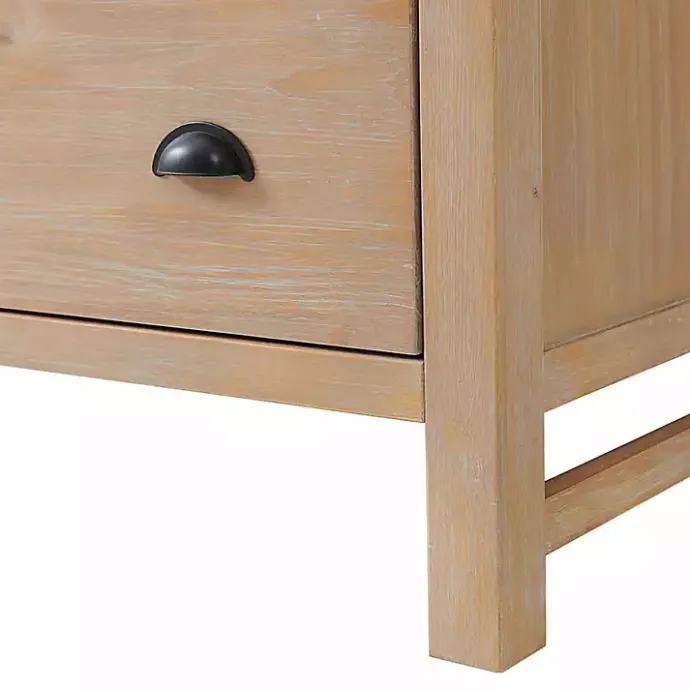 Sale Kirklands Home Natural Wood Grain 6-Drawer Dresser Tan