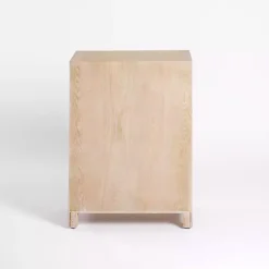 Sale Kirklands Home Natural Wood Open Shelf Modular Cabinet Tan