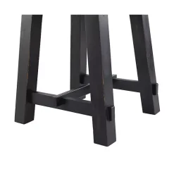 Clearance Kirklands Home Natural Wood Sawhorse Accent Table