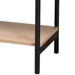 Sale Kirklands Home Natural Woven Rat 2-Drawer Console Table Tan