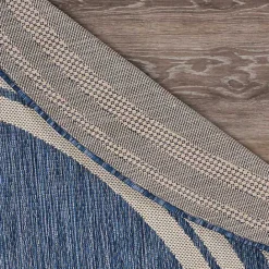 Hot Kirklands Home Nautical Navigation Round Outdoor Area Rug